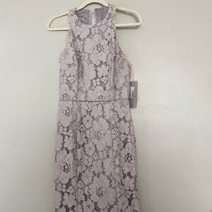 NWT Js Collections Halter Lace Gown
